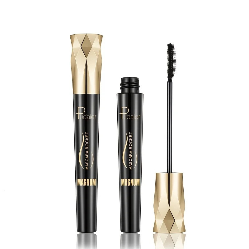 4D Mascara Waterproof Eyelashes Lengthening Long Lasting Silky Lash Black Eyelashes Extension Make Up Beauty Eye Korean Cosmeti 240624