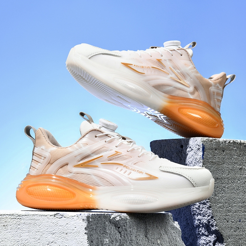 Sneakers Summer Couple Popcorn Running Shoes Outdoor Trend Men'S Shoes All Light Travel Breathable