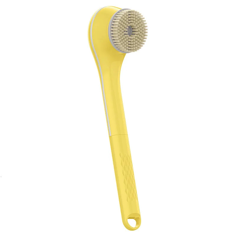 Electric Bath Brushes Bath and Body Works Silicone Body Scrubber Waterproof IPX7 Scrubber Brushes Back Long Handle Back Brushes 240624