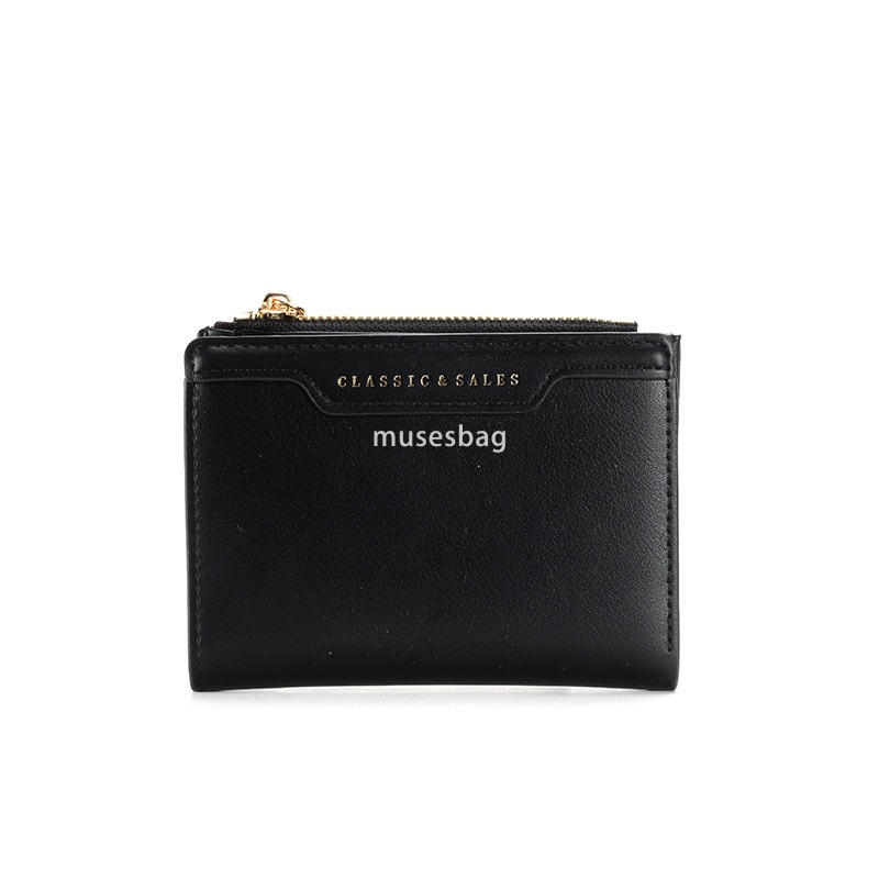 Fashionable men and women universal zippered Korean version multifunctional wallet compact exquisite ultra-thin card holder identification bag c21f 4