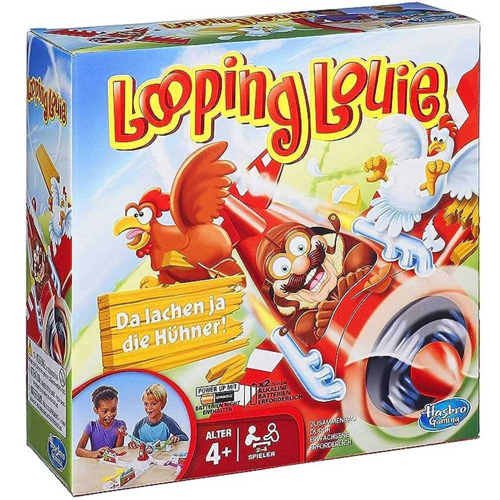 Toy Looping Louie Spinning Plane Chicken Stealing Game Parent Children Interaction Battle Puzzle Board Game Party Childrens Toys