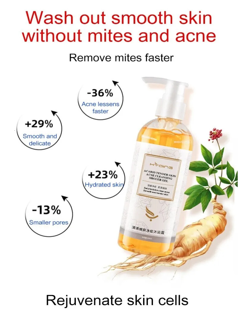 Sophora flavescens Anti-mite Exfoliating Body Wash 240624