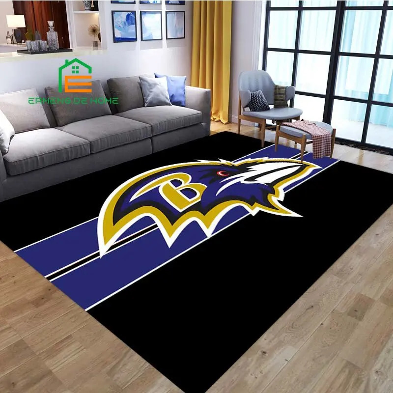American Football Team Rug for Bedroom Living Room Carpets for Kitchen Floor Mats Home Decor Non-Slip Floor Pad Rug 8 Sizes 240624
