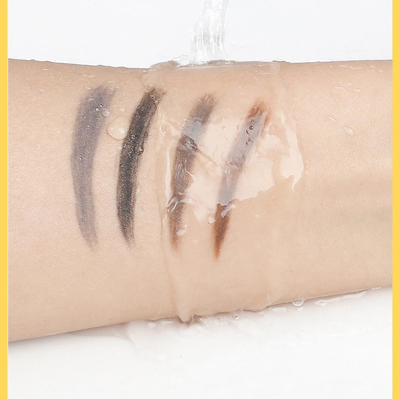 Small Gold Stick Eyebrow Pencil Double-headed Eyebrow Pencil Extremely Thin Three-dimensional and Lasting Non-smudged Triangular 240625