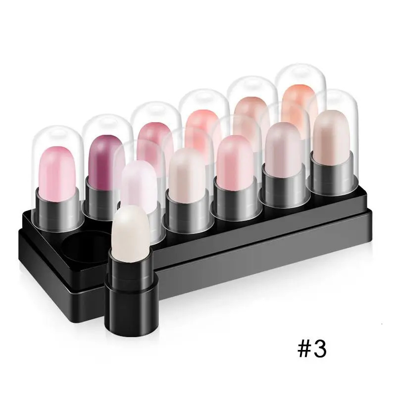 Eyeshadow Pencil Set 12 Colors Waterproof Long Lasting Glitter Shimmer Eye Shadow Pen Highlighter Stick Eyes Makeup Tools 240624