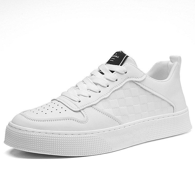 men's casual trend new Seasonal Breathable Walking Running Shoes sports sneaker fashionable thick soles board shoes Lhshoe
