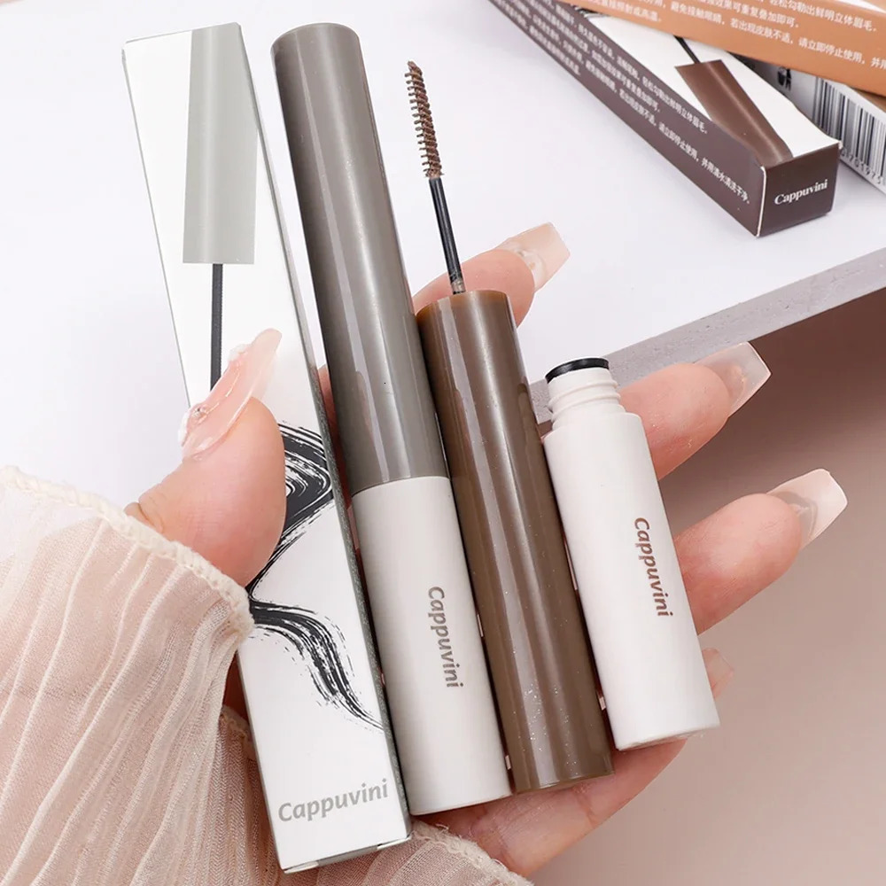 Eyebrow Dye Waterproof Long Lasting Coffee Brown Color Eyebrow Gel Paint Eyebrow Tint Mascara Makeup Tool Brow Enhancer Cream 240625