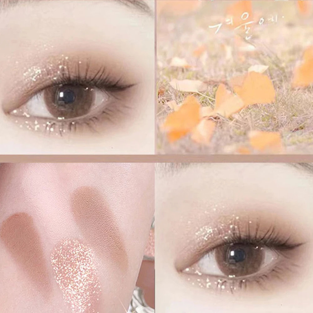 Makeup Highlight Matte Fine Pearlescent Eyeshadow Palette Eye Shadow Eye Shadow All In One Palette Eye Makeup Blush 240624
