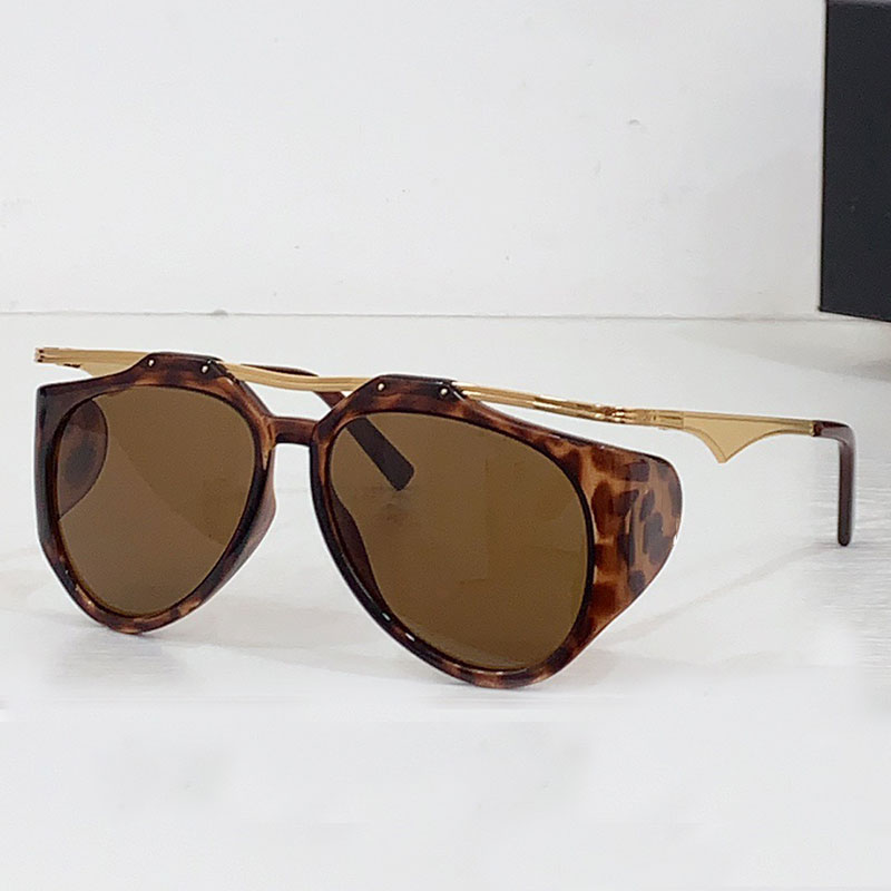 New SUNGLASSES Y137F Women designers FLOATING TORTOISESHELL INJECTION FRAMES METAL TOP BAR AND NYLON LENSES Top quality UV400 Protection