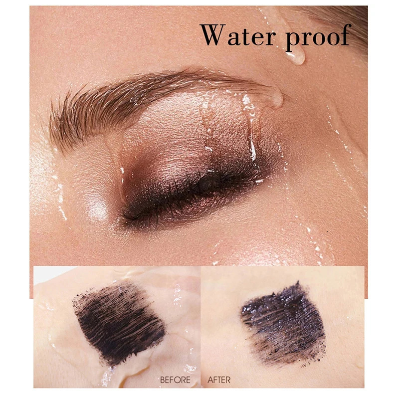 5D Three-dimensional Mascara Purple Multi-color Waterproof Lasting Mascara Non-smudge Eyelashes Extension Eyelashes Cosmetics 240625