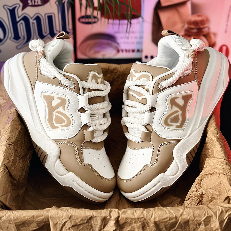 Design Ddmysports Niche Bread Casual New Daddy Slip On Men S Live Models Tide Shoes Outdoor Shoes hoes hoes