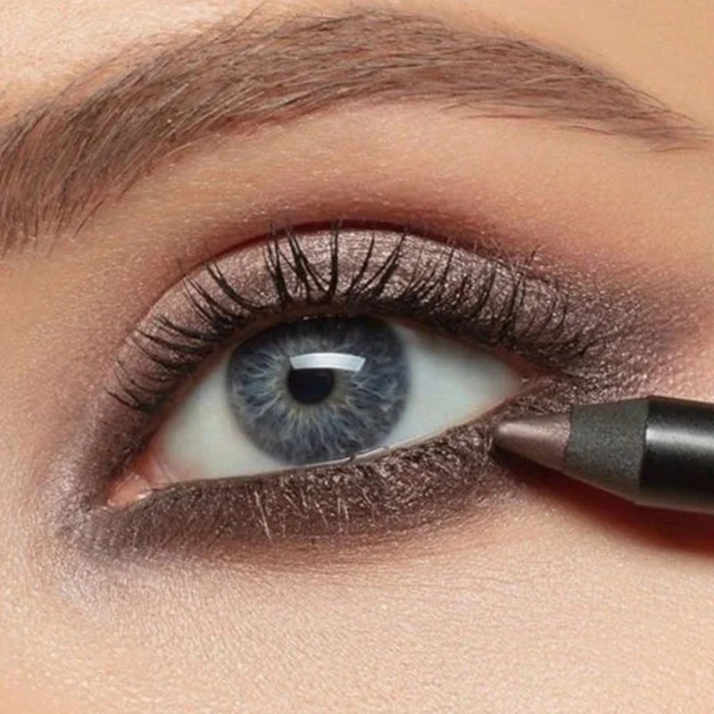 Pearlescent Silkworm Eyeshadow Pen 15 Color Waterproof Lasting Shiny Glitter Matte Nude Eyeliner Eye Shadow Stick Makeup Tools 240624