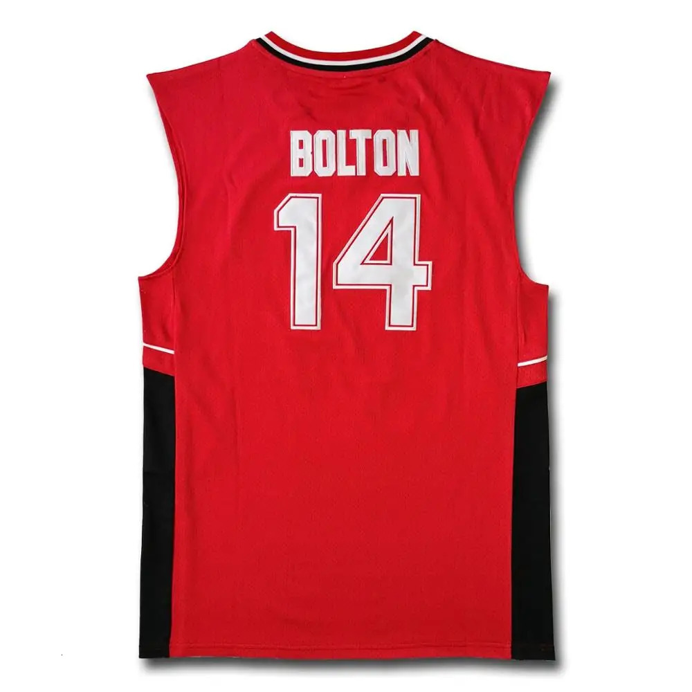 Number 14 Zac Efron Troy Bolton East High School Wildcats Red Retro Basketball Jersey Mens Ed Jerseys Sport Shirt 240619
