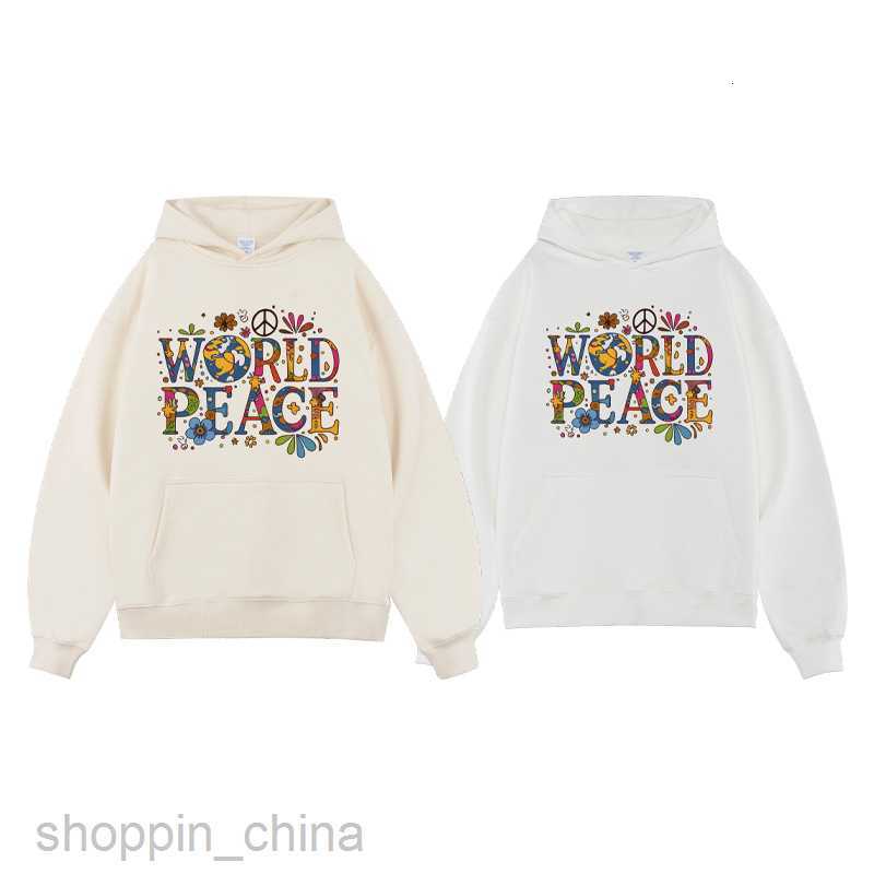 Men's Hoodies Sweatshirts Jinrong Men Hooded Sweater Unisex Autumn Fashion Brand Letter Print Loose Casual Pullover Top