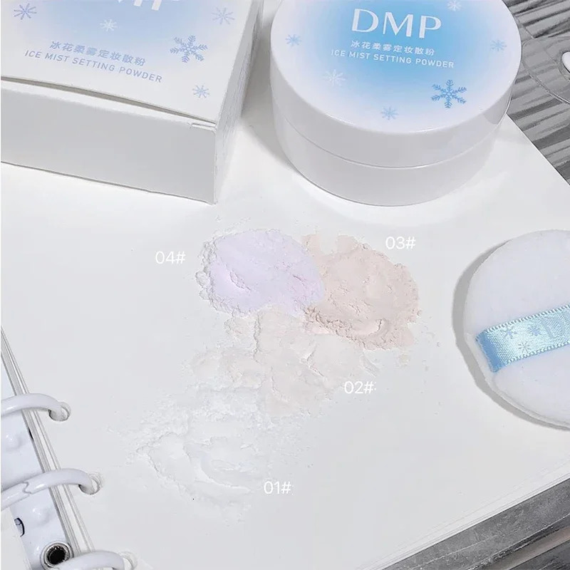 Matte Translucent Loose Powder Waterproof Oil-control Full Coverage Face Makeup Setting Finish Powder Korean Makeup Cosmetics 240624