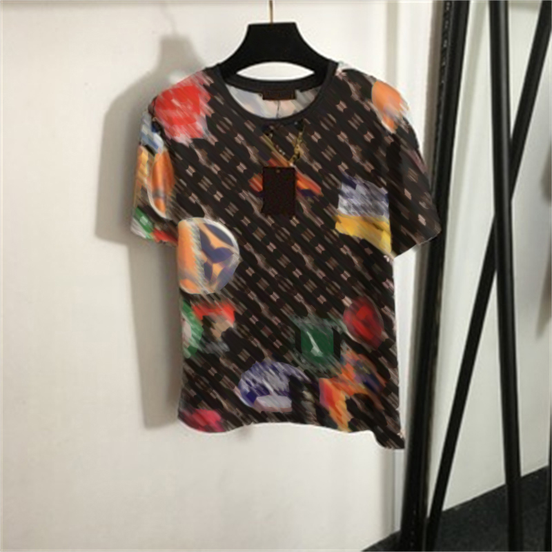 Designer Clothes Women Summer Womens Tshirt Loose T Shirt Cotton New Fashion Presbyterian Logo Stamp Printed Round Neck Short-sleeved Tuesday Casual Tops T-shirt