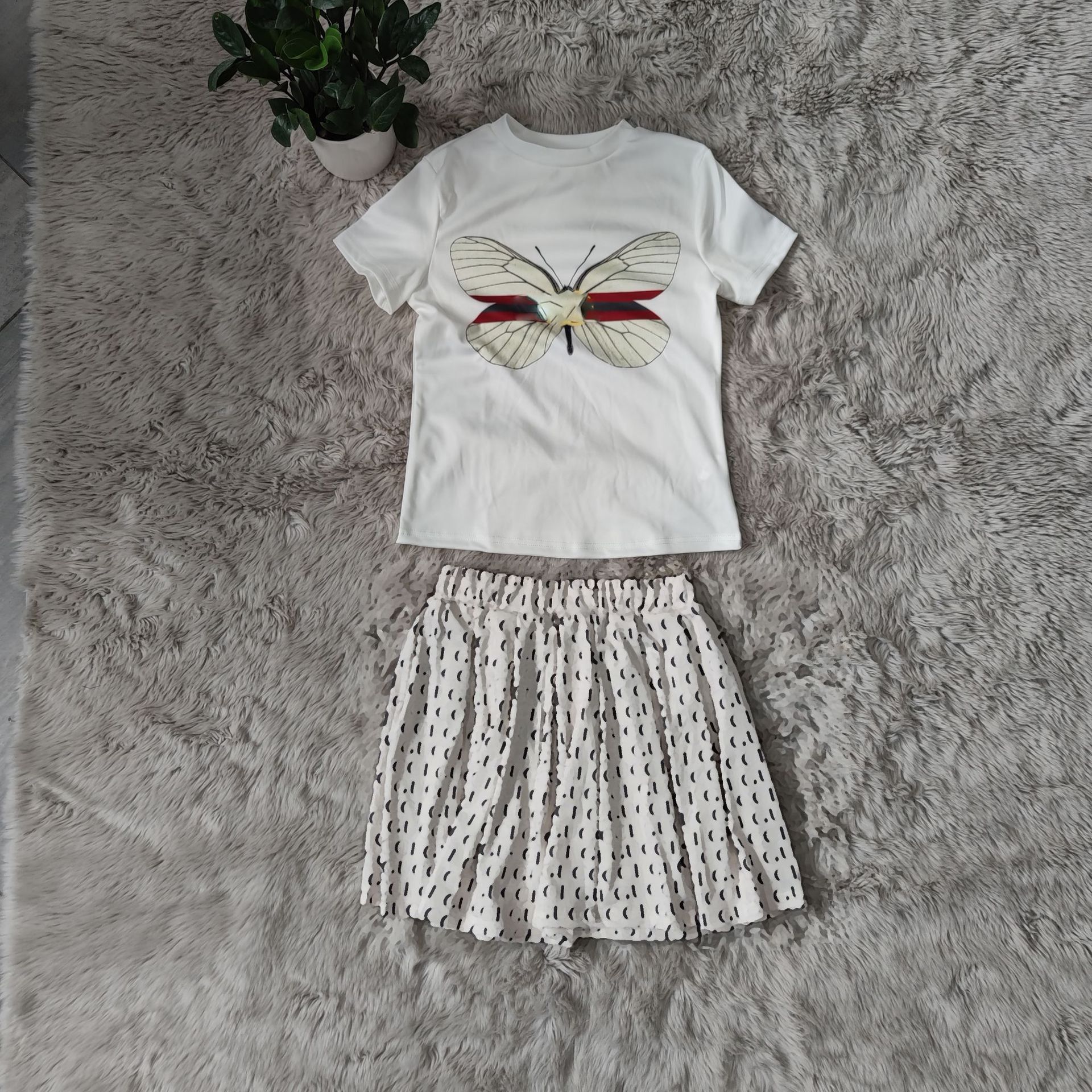 Womens Dresses Tracksuits Women Costume Suit Cute Shirts Skirts Crop Tank Top+Snowflake Skirt+Gloves Set Red Fashion Tees and Dress Clothing