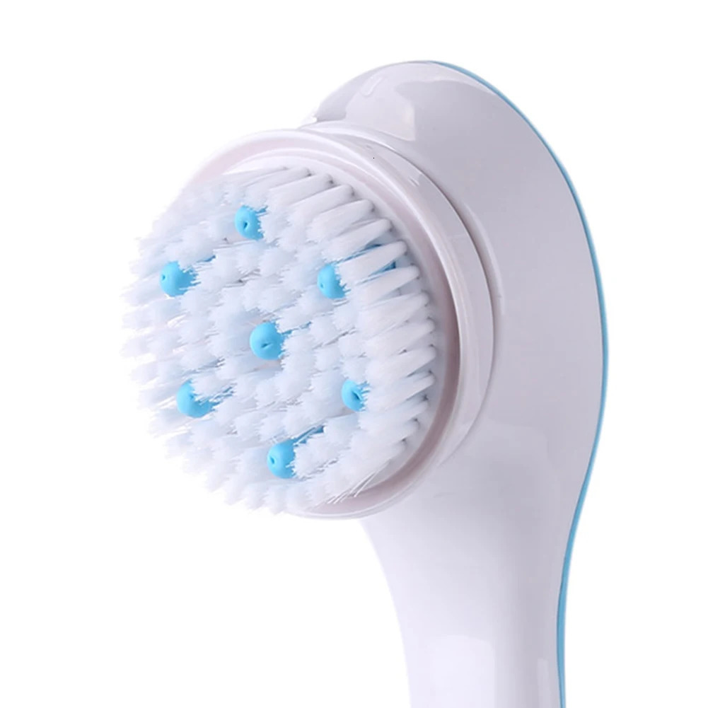 Electric Bath Brush Five Brushes in One Brush Face Wash Brush Full Body Wash Brush Soft Massage Brush Waterproof Scrubbing Brush 240624