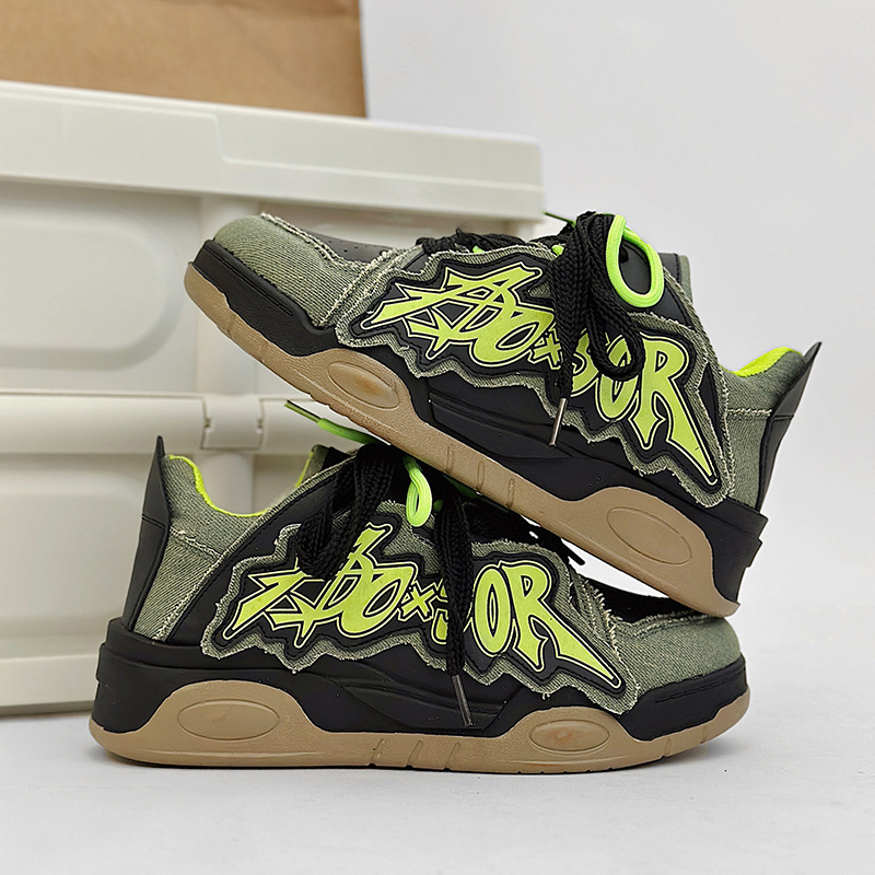Niche Design Ddmysports Black Warrior Version Bread Casual New Pop Shoes Outdoor