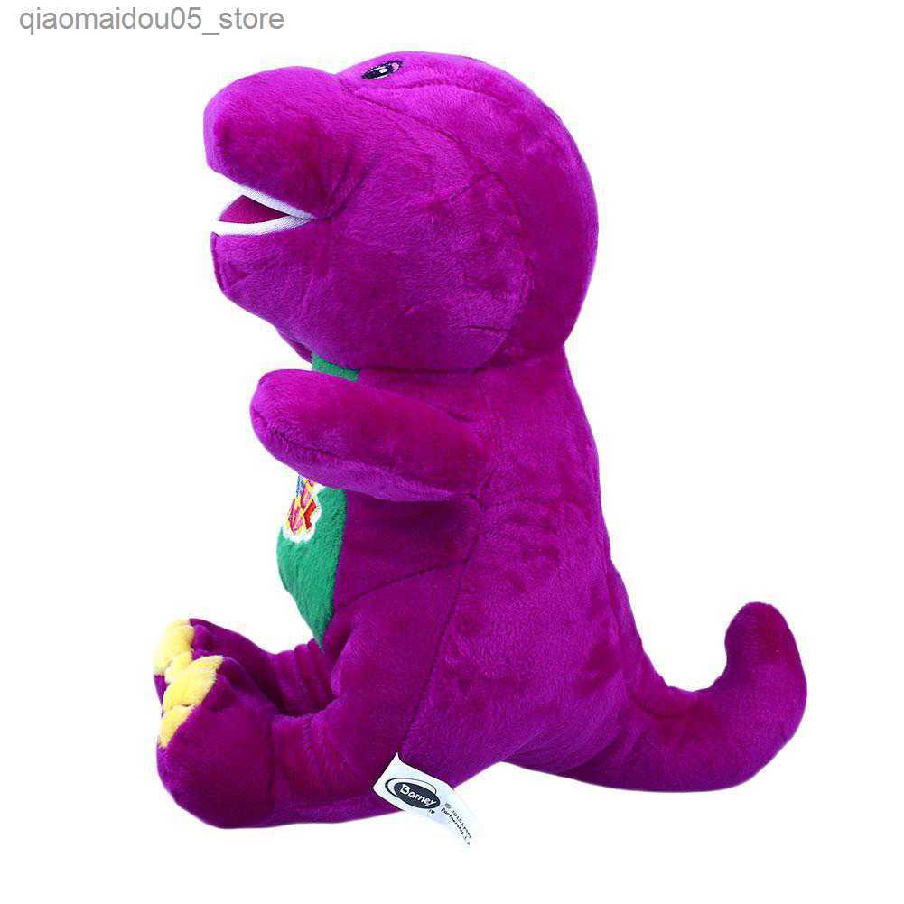 Plush Dolls 30cm singing purple Barney friend little dinosaur plush dolls Toy Gift For Kids Q240625