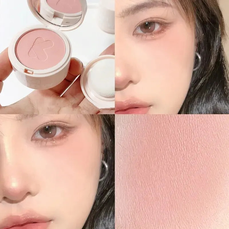 Bang Feeling Velvet Mist Blush Matte Natural Cosmetic Powder All Kinds of Easy to Dye Sweet Girl Blush 240624