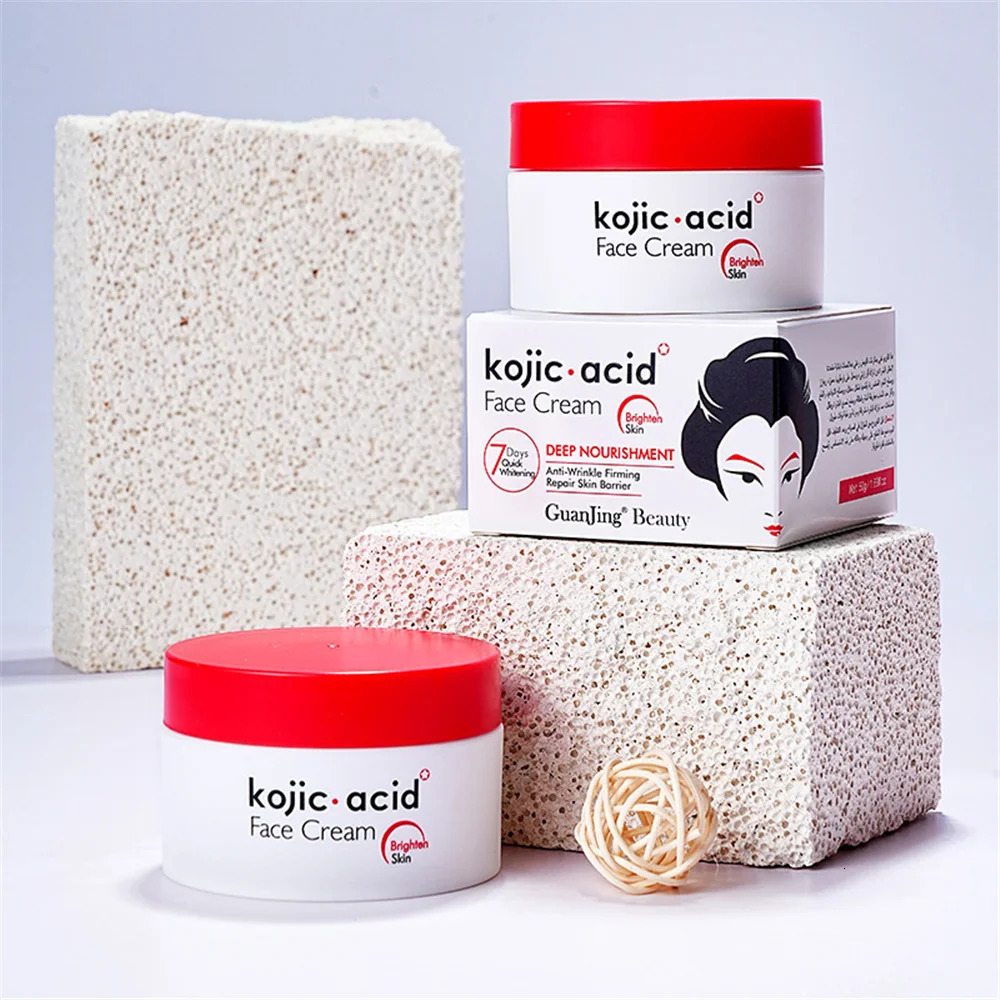 Disaar Kojic Acid Series Skincare Product Care Wash Face Cream Handmade Soap Body Lotion 240624