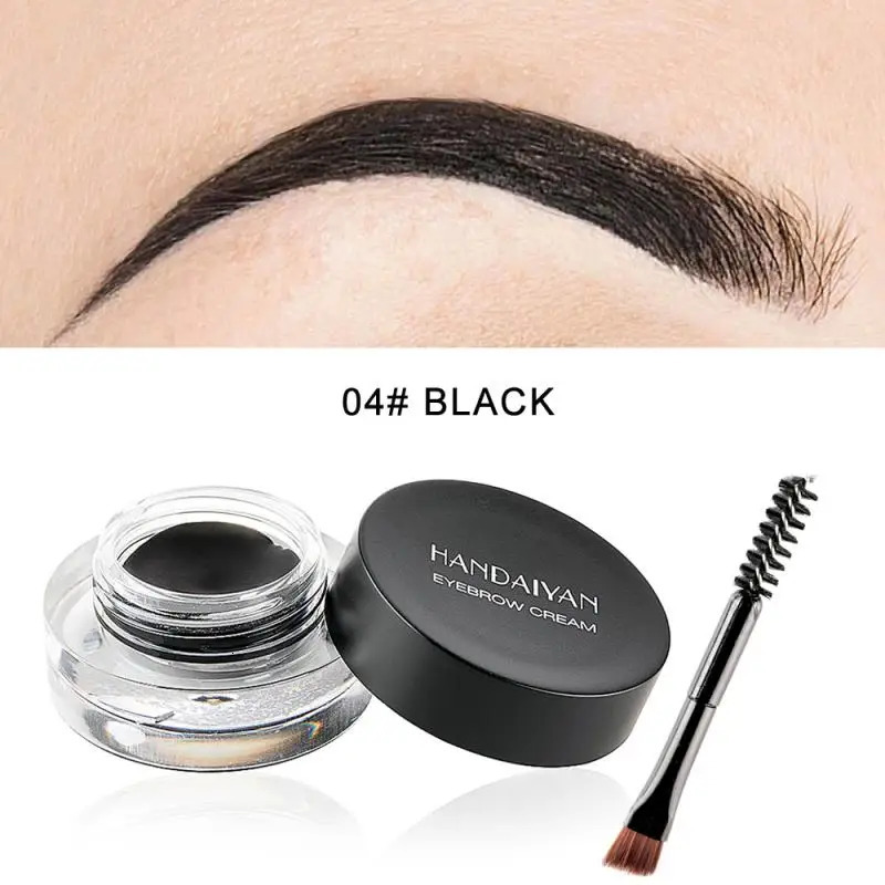 HANDAIYAN Super Waterproof Eyebrow Cream Tattoo Pen Pigment Long-lasting Natural Professional Black Brown Eyebrow Gel Brow Tint 240625