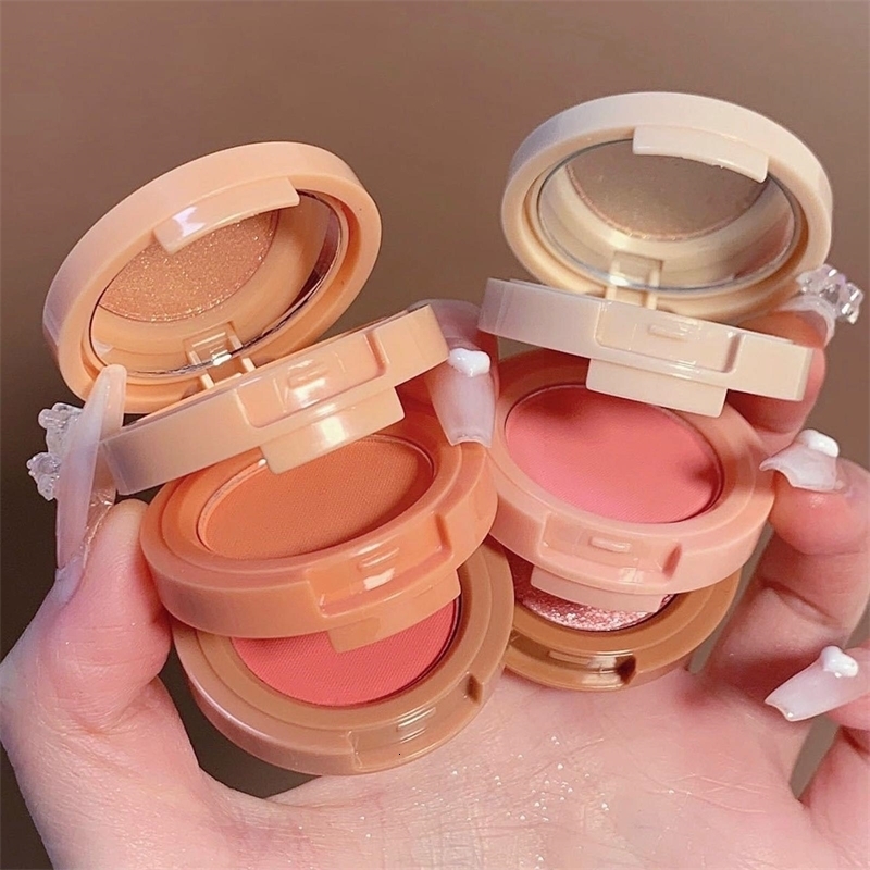 3 In 1 Highlighter Powder Palette Contour Bronzer Glitter Face Long-Lasting Shimmer Eyeshadow Cosmetic Korean Pearl Makeup D6R8 240624