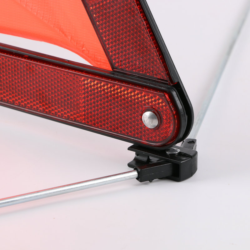 Car triangle warning frame EMARE certified CQC certified tripod vehicle fault reflective parking triangle frame