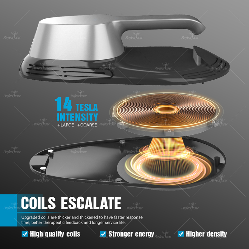 Perfectlaser High Power EMS Body Slimming Machine Emslim Muscle Toning Building Abdomen Firming Machine Fat Reduction 4 Handles 14 Tesla 5000W