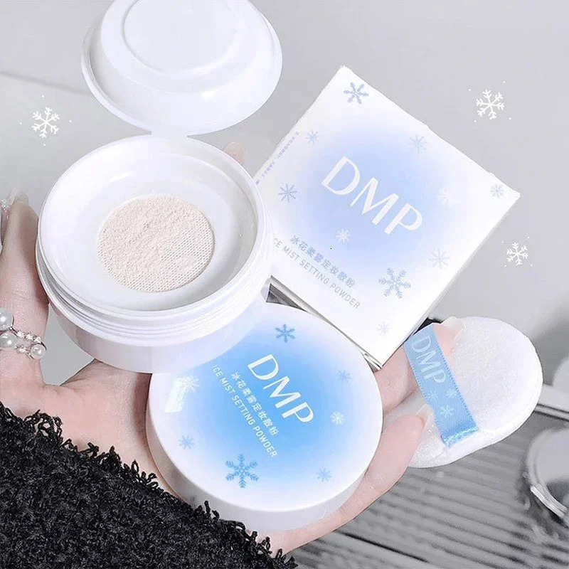 Matte Translucent Loose Powder Waterproof Oil-control Full Coverage Face Makeup Setting Finish Powder Korean Makeup Cosmetics 240624