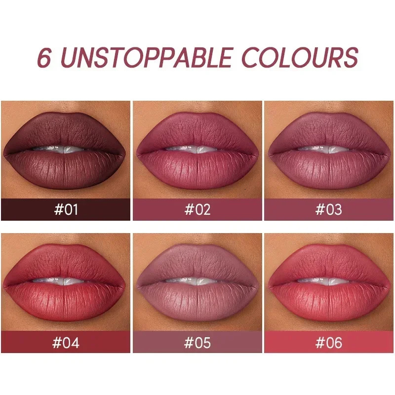 2 In 1 Lipstick Set Lip Liner Make-up for women Waterproof Long lasting Cosmetics Korean makeup Matte lipstick 240624