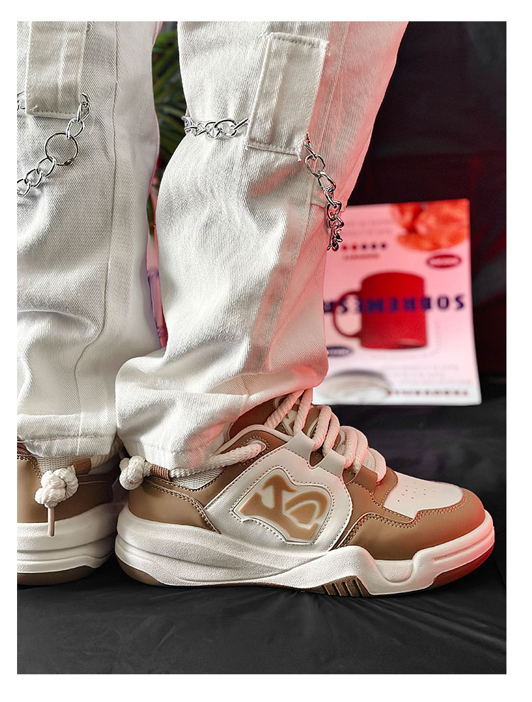 Design Ddmysports Niche Bread Casual New Daddy Slip On Men S Live Models Tide Shoes Outdoor Shoes hoes hoes