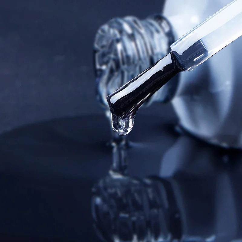 BOZLIN 15ml 2 IN 1 Crystal Top Coat Transparent Soak Off UV LED Nails Art Manicure Gel Nail Polish Varnishes Primer Function Gel 240625