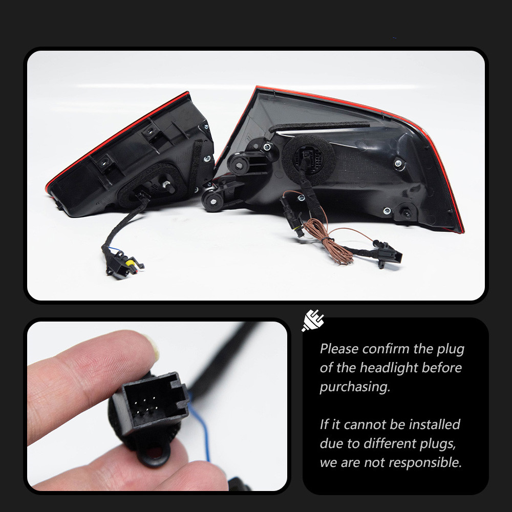 For Audi A7 Tail Lights 20 11-20 18 RS7 LED Taillight Assembly Rear Tail Stop Light Brake Lamp Dynamic Steering Light