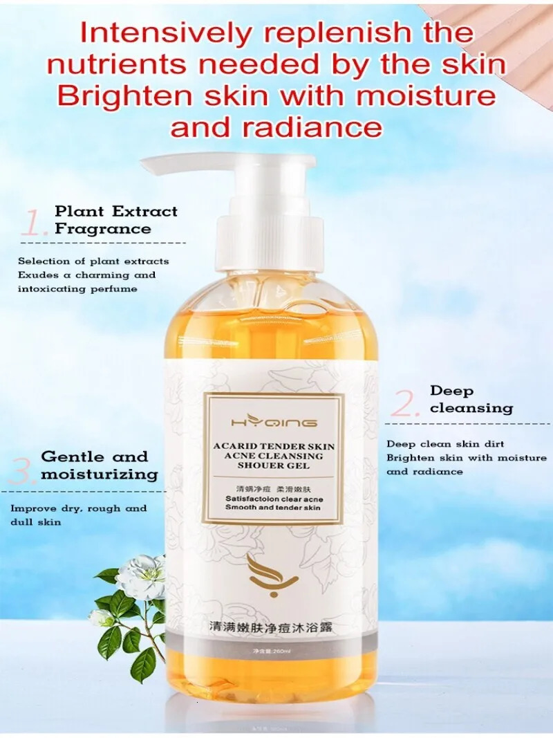 Sophora flavescens Anti-mite Exfoliating Body Wash 240624