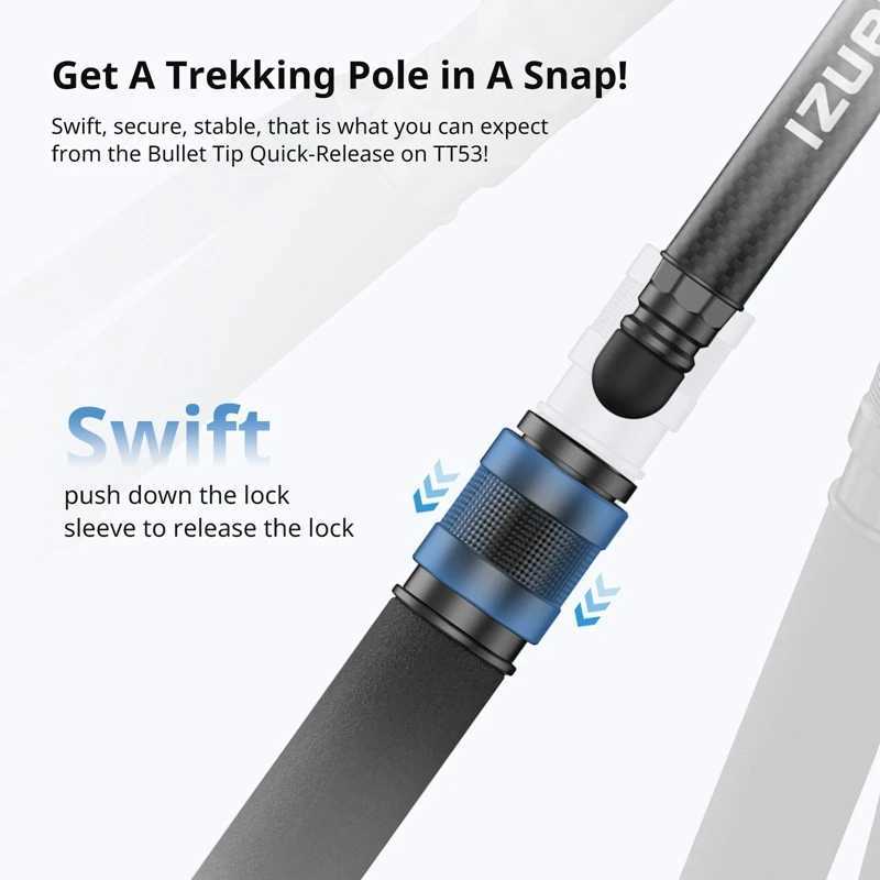 Tripods Ulanzi TT35 Kit Quick Release Single Leg Self Stick Mini Tripod for Outdoor Hiking Shooting