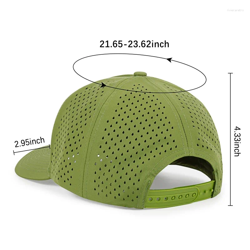 Ball Caps Custom Logo Waterproof Baseball Cap For Men And Women Summer Outdoor Quick-drying Breathable Sunscreen Truck Driver Hat