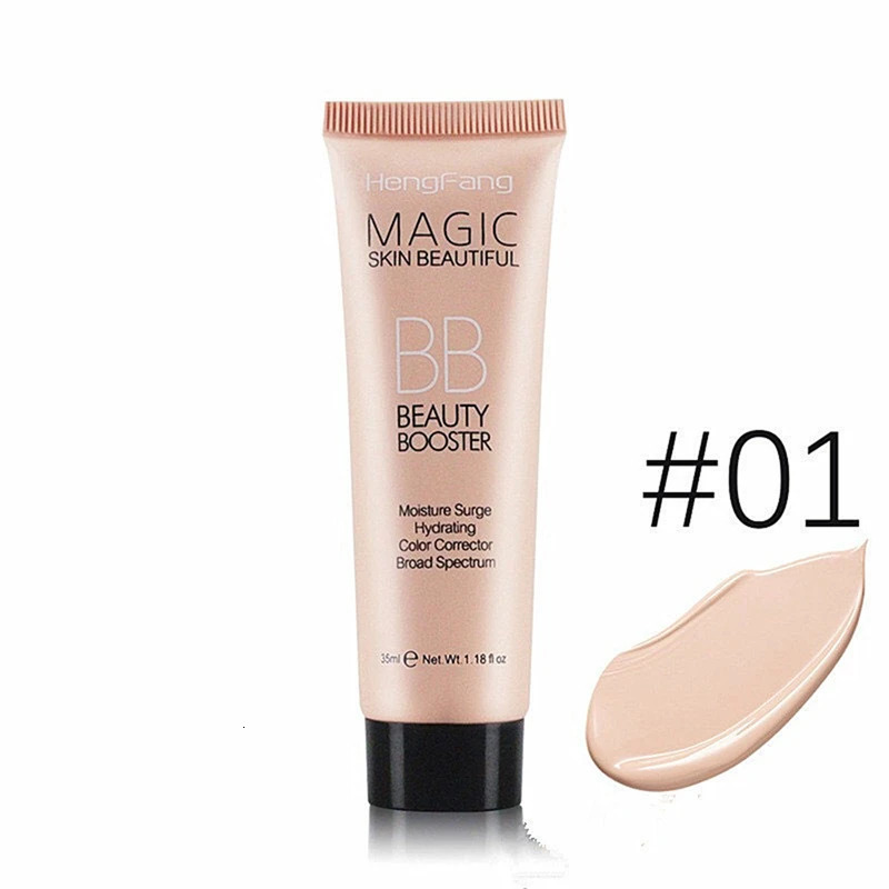 BB Cream Full Cover Face Base Liquid Foundation Makeup Waterproof Long Lasting Facial Concealer Whitening Cream Korean Make Up 240624