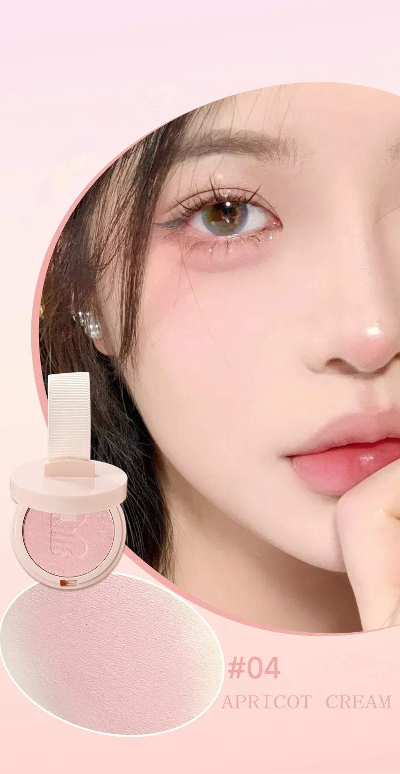 Bang Feeling Velvet Mist Blush Matte Natural Cosmetic Powder All Kinds of Easy to Dye Sweet Girl Blush 240624