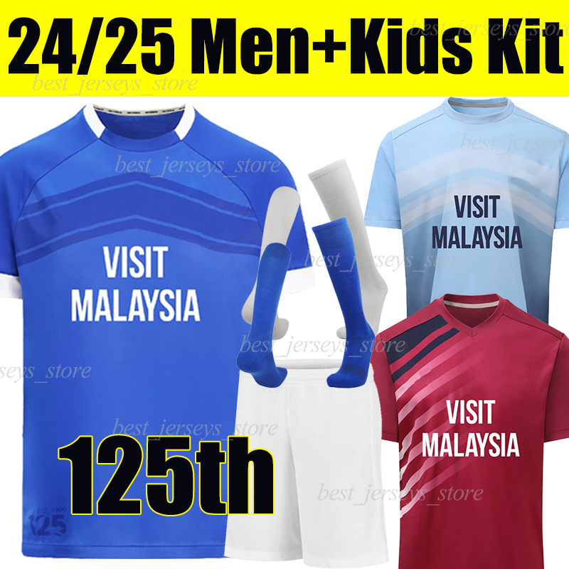 23/24/25 CaRdIfF 125th Soccer Jerseys City 125-Year Anniversary RAMSEY O'DOWDA RALLS ADAMS WINTLE SAWYERS ROBINSON RINOMHOTA WATTERS Football Shirts men kids kit