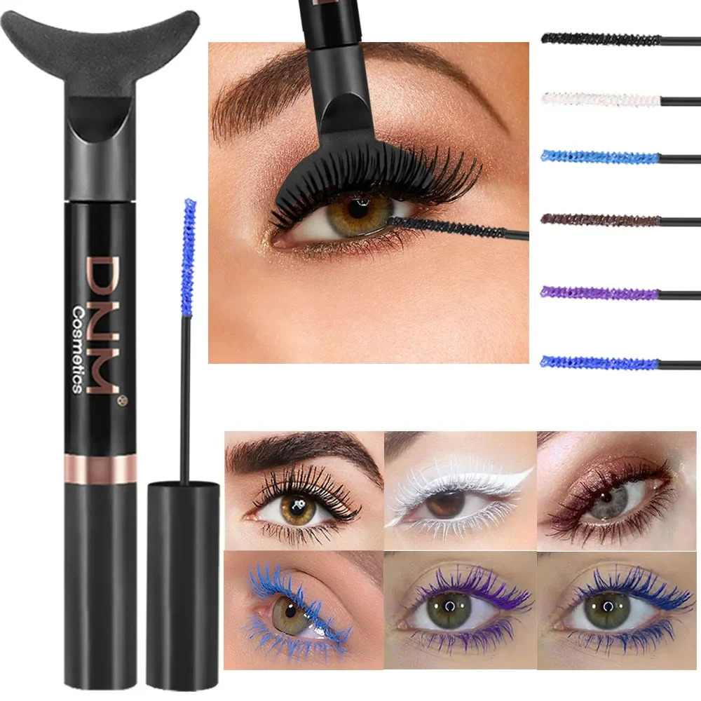 Blue Colorful Ultra-fine Mascara Lasting Quick Drying Curling Thick Eyelashes Extension Waterproof Mascara Eyes Makeup Cosmetics 240625