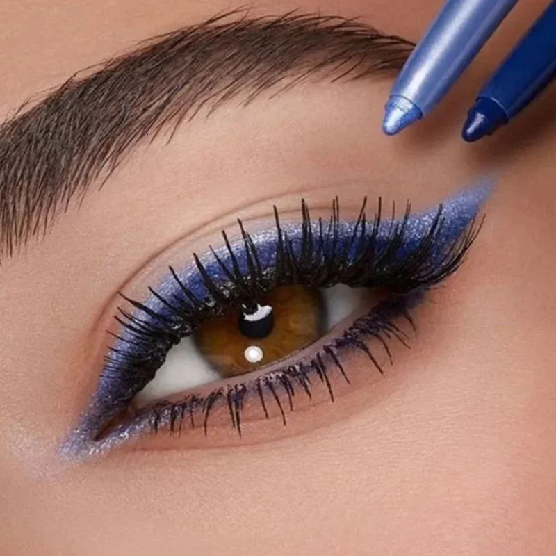 Pearlescent Silkworm Eyeshadow Pen 15 Color Waterproof Lasting Shiny Glitter Matte Nude Eyeliner Eye Shadow Stick Makeup Tools 240624