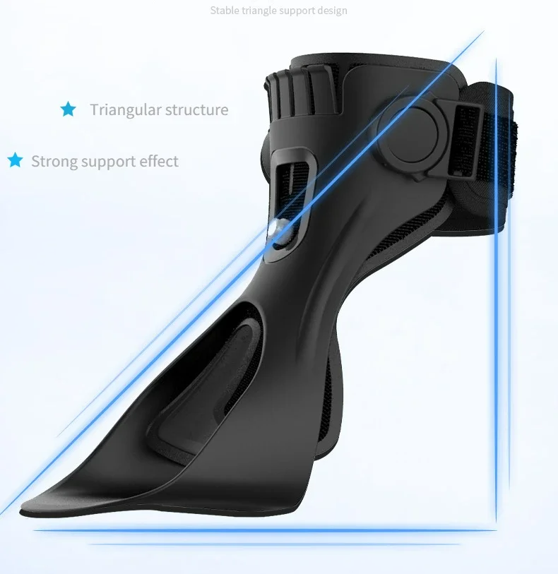 New Drop Foot Brace Orthosis AFO AFOs Ankle Support With Comfortable Inflatable Airbag for Hemiplegia Stroke Shoes Walking Valgus and varus Orthotic s