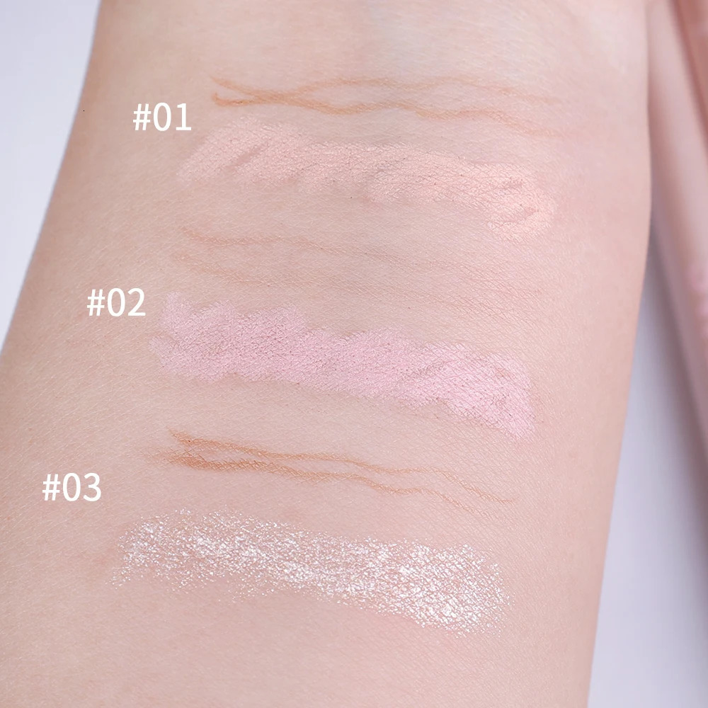 Double Ended Lying Silkworm Pencil Highlighter Makeup Pen enlarge eyes Under Eye Highlighter Makeup Stick Slim soft tip 240624