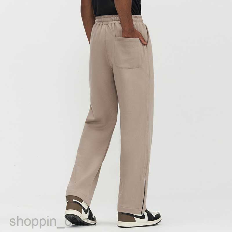 Men's Pants Leisure sports pants Spring and Autumn 380G Terry Pants Men Straight Tube Casual Pants Mens Autumn and Winter Pure Cotton Pants Sport