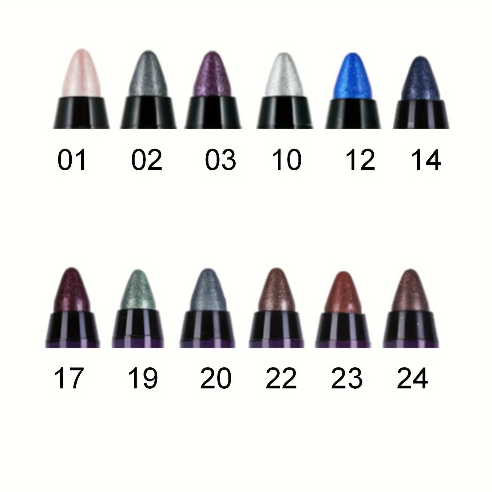 Pearly Eyeshadow Pen Eyelid Under Crease Pen Shimmer Glitter High Pigment Monochrome Eyeshadow Makeup Stick 240624