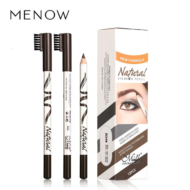 2 PCS Waterproof Eyebrow Pencil 5 Colors Eyebrow Pen for Women Beauty Cosmetic Eyebrow Pencil Cosmetics Tool o240625