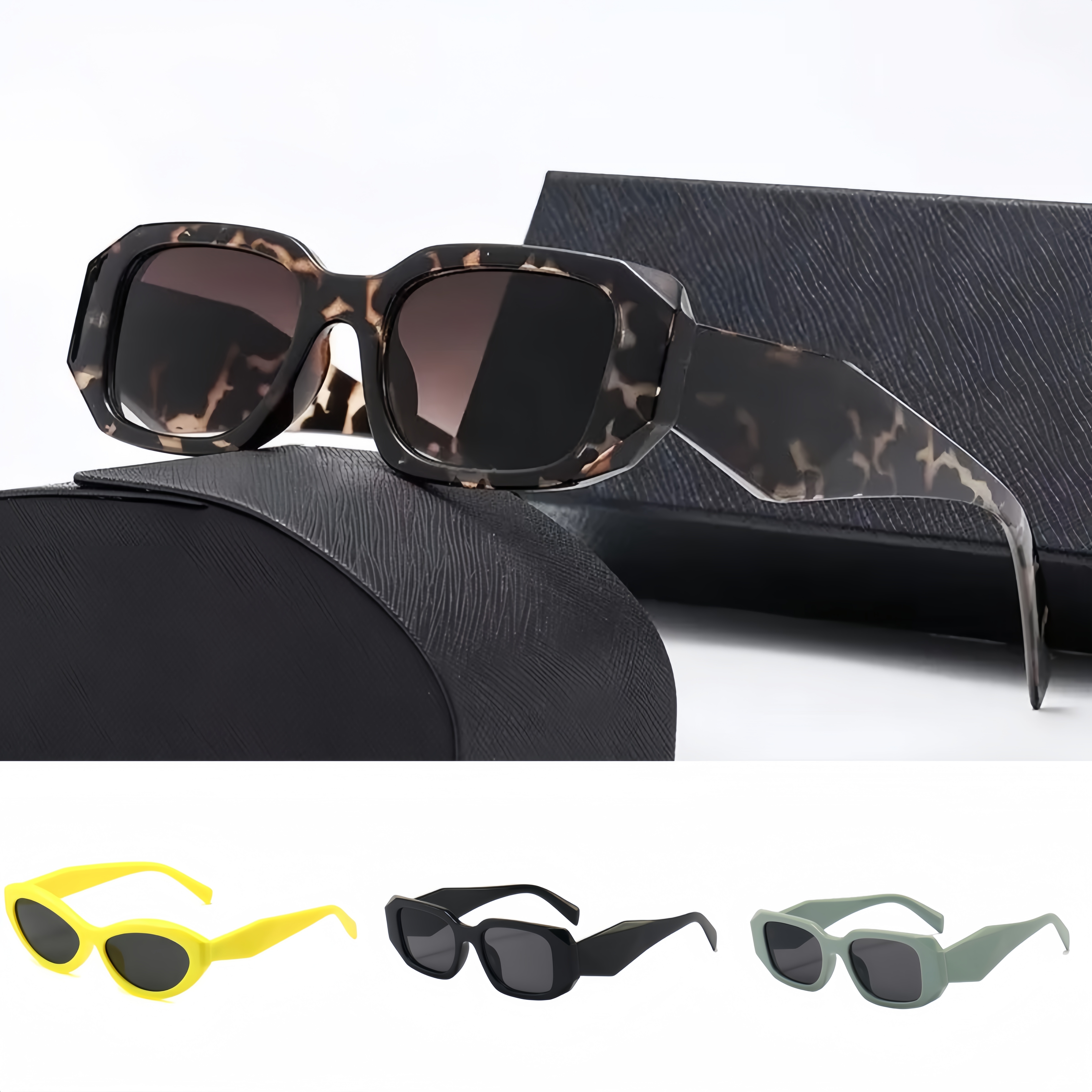 Mens Designer Sunglasses Outdoor Shades Fashion Classic Lady Sun glasses for Women Luxury Eyewear Mix Color Optional Triangular signature gafas el sol de mujer