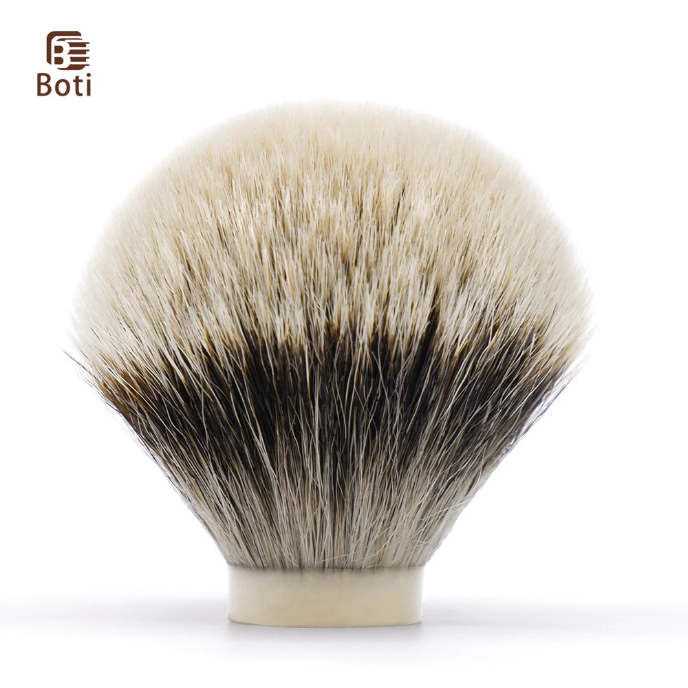 Boti SHD Enlightener Three Band Bulb Badger Hair Shaving Brush Kit with Shave Handle Beard Wet Shaving Cleaning Tools 240624
